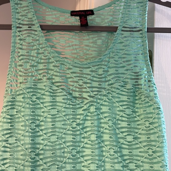Light Green Fit and Flare Dress - Picture 2 of 6